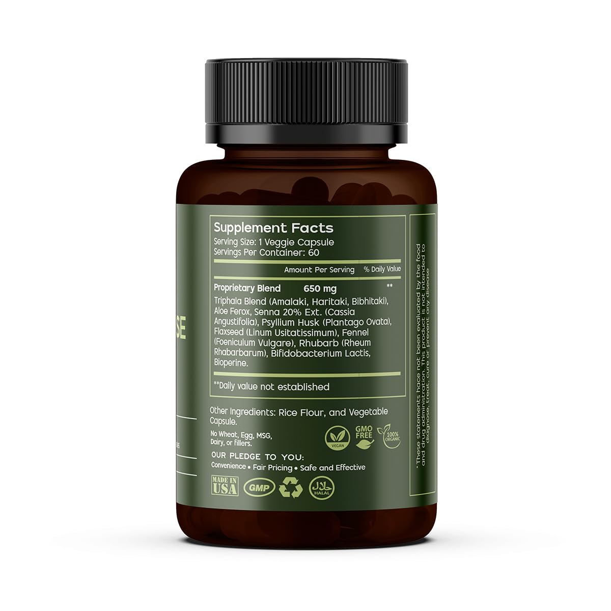 GREEN'S BEST Colon Cleanse Capsules, 60 Count