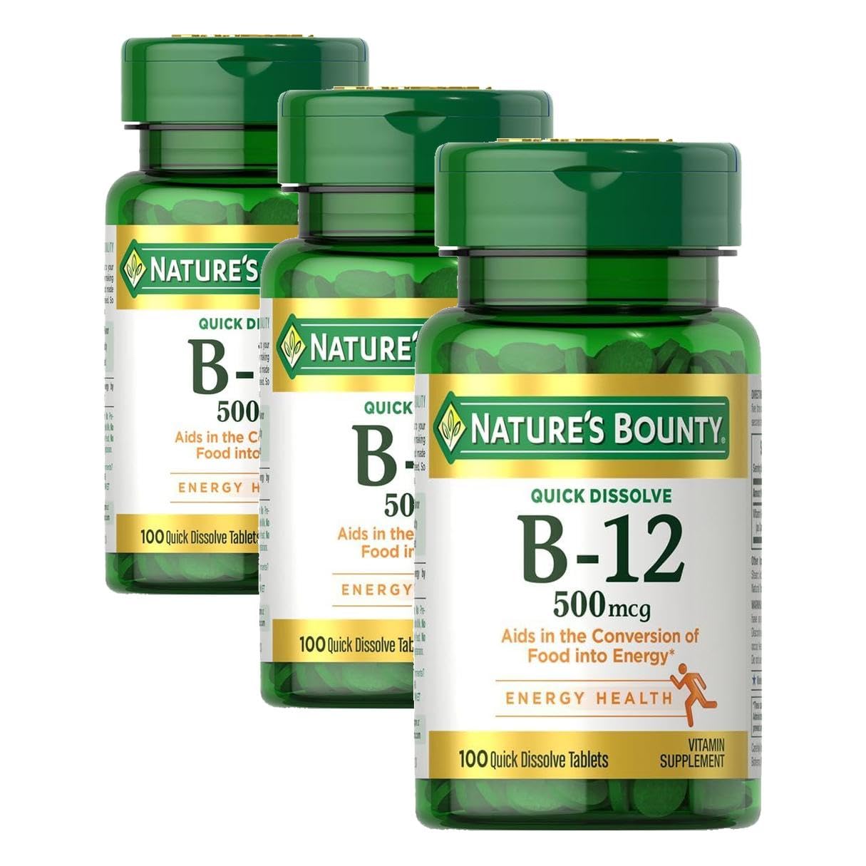 Nature's Bounty Vitamin B12 Tablet, 300 Tablets