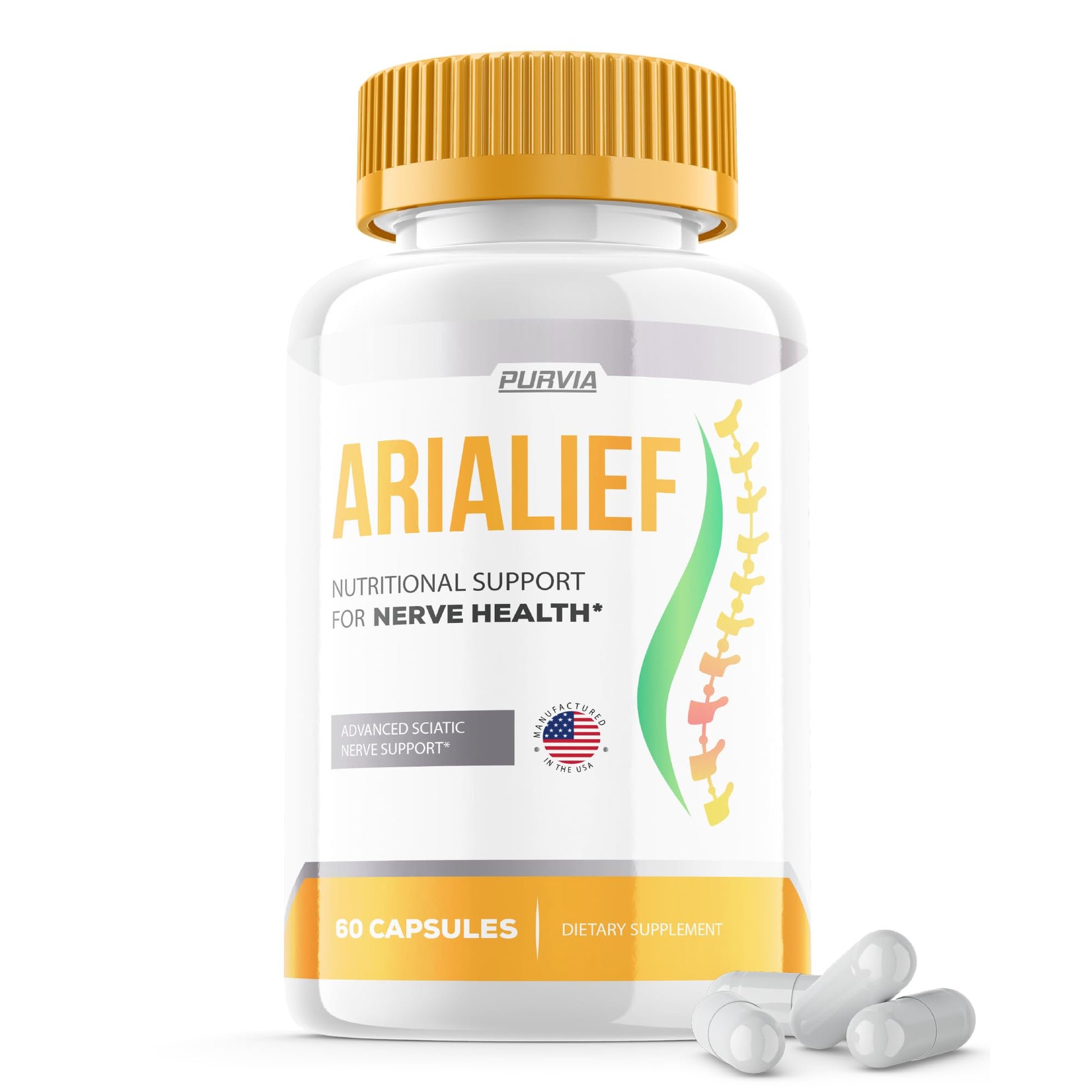 Purvia Arialief Capsules, 60 Count