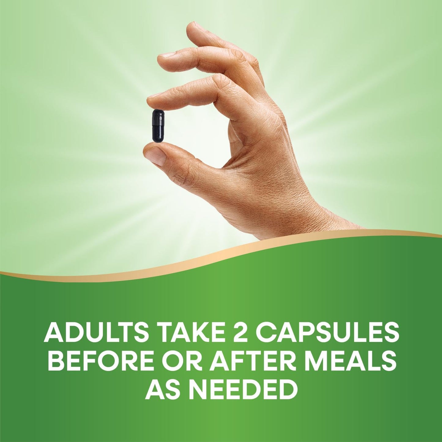 Nature's Way Activated Charcoal Supplement Capsules 100