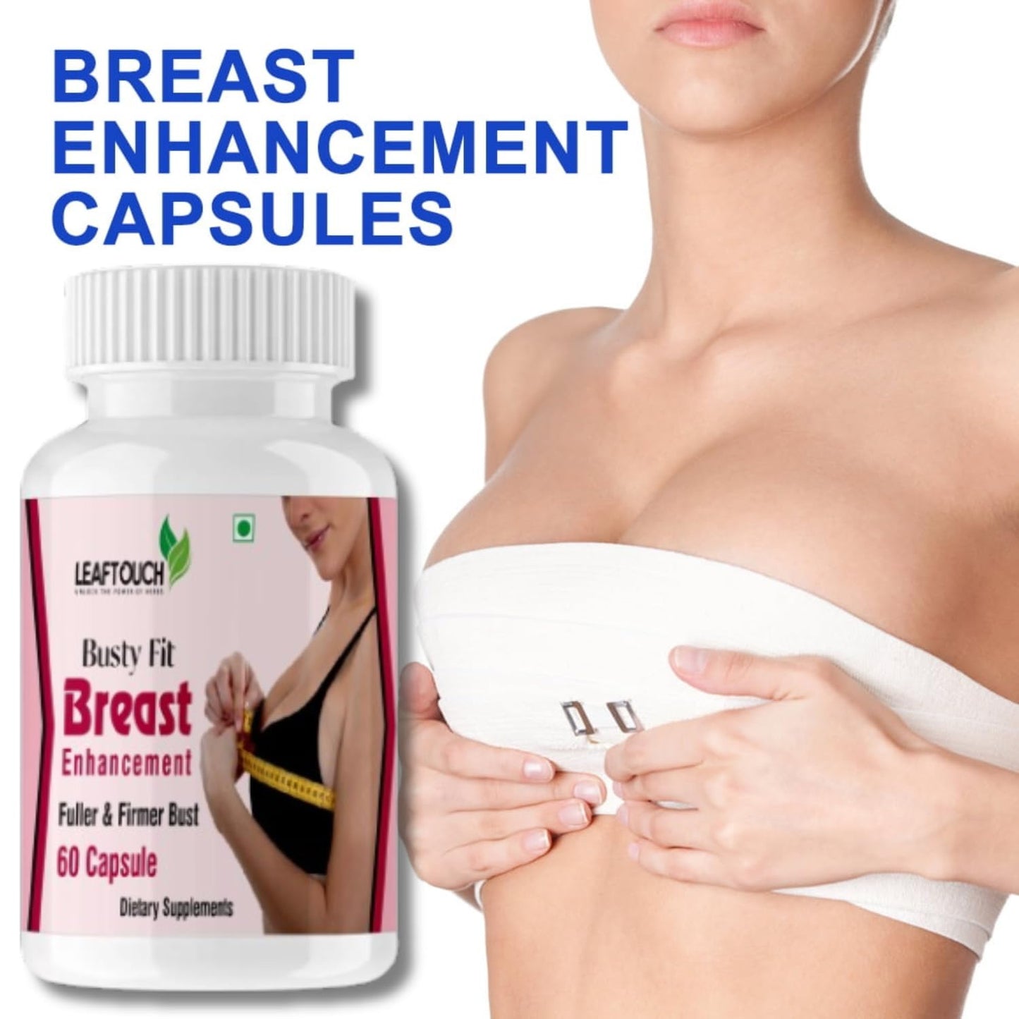 LEAFTOUCH-UNLOCK THE POWER OF HERBS Breast Enhancement Capsule 60 Count
