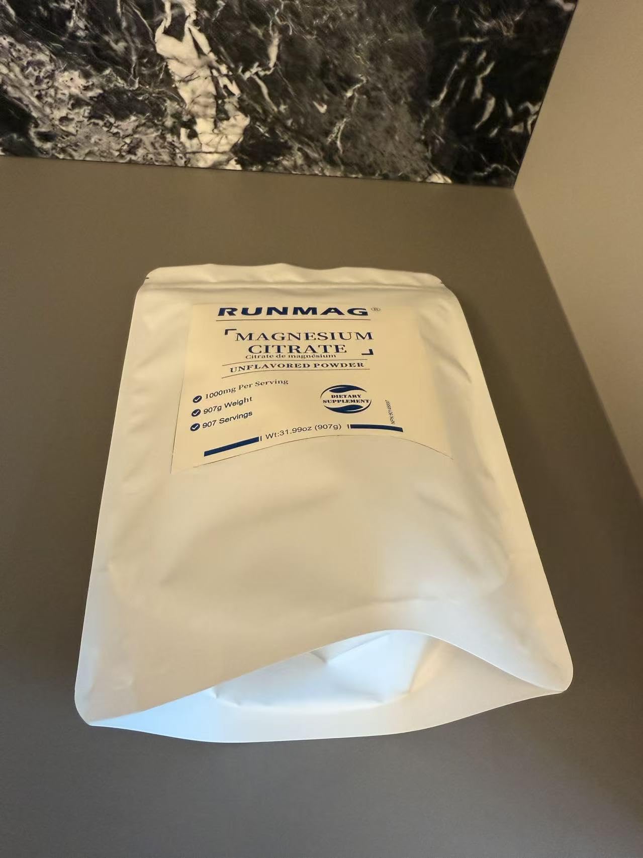 RUNMAG Magnesium Citrate Powder Pack of 199