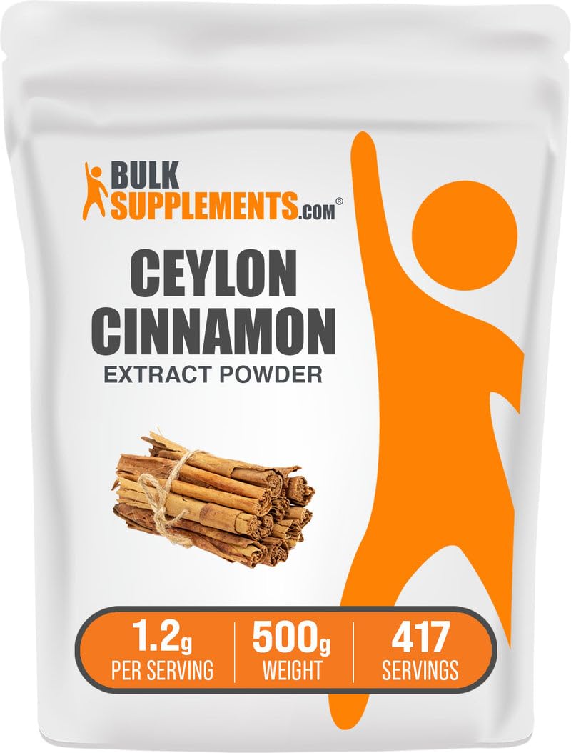 BulkSupplements Cinnamon Bark Extract Powder 17.64 Ounce