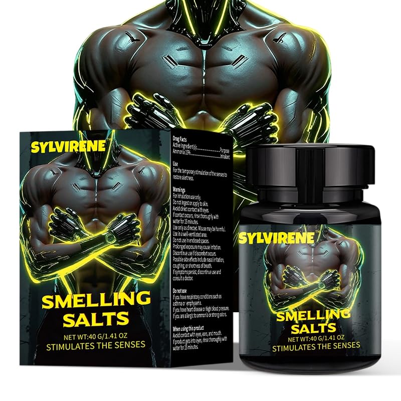 Sylvirene Powerful Smelling Salts Wake Up for Athletes Powder, 3 oz