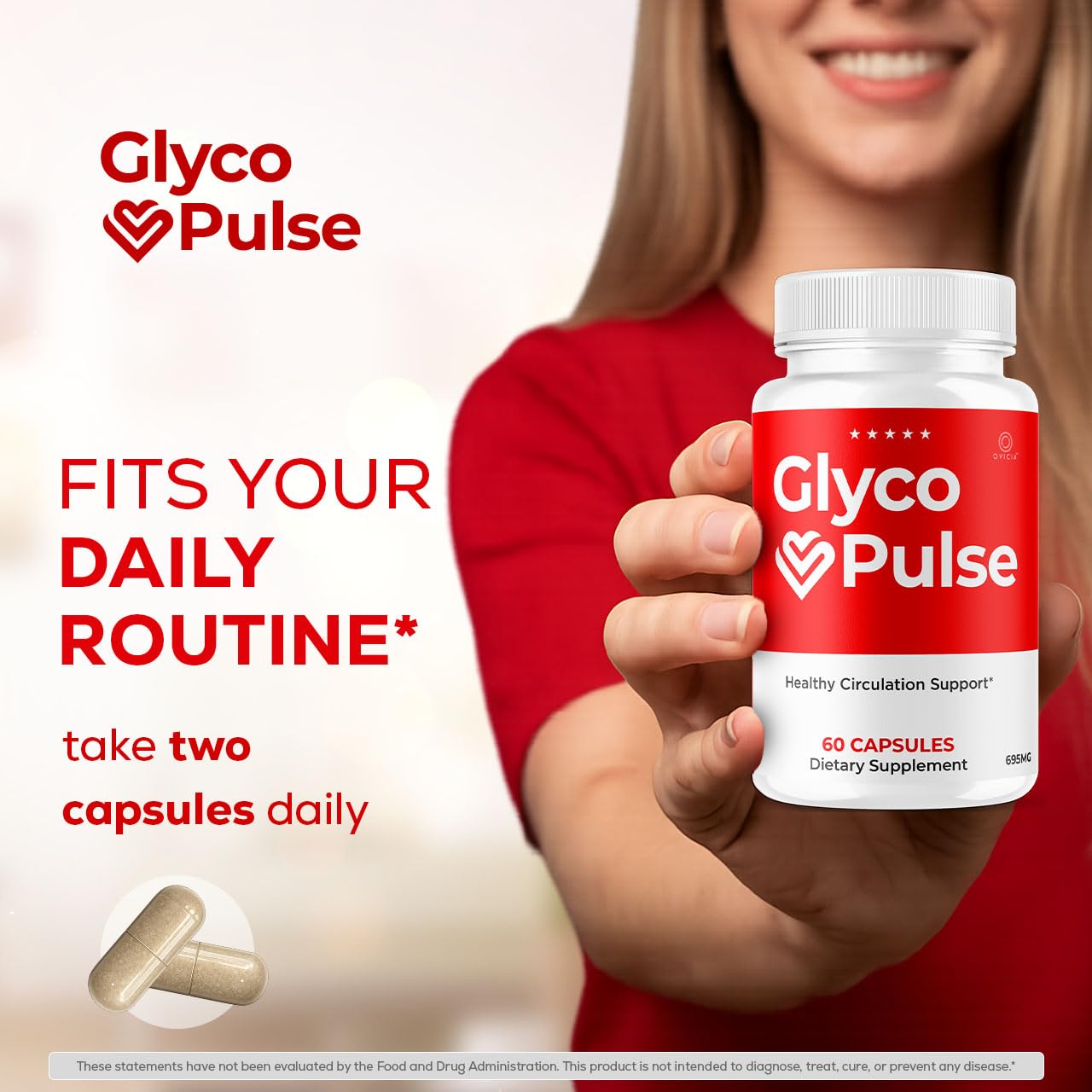 OVICIA Glyco Pulse Capsules 180 Capsules