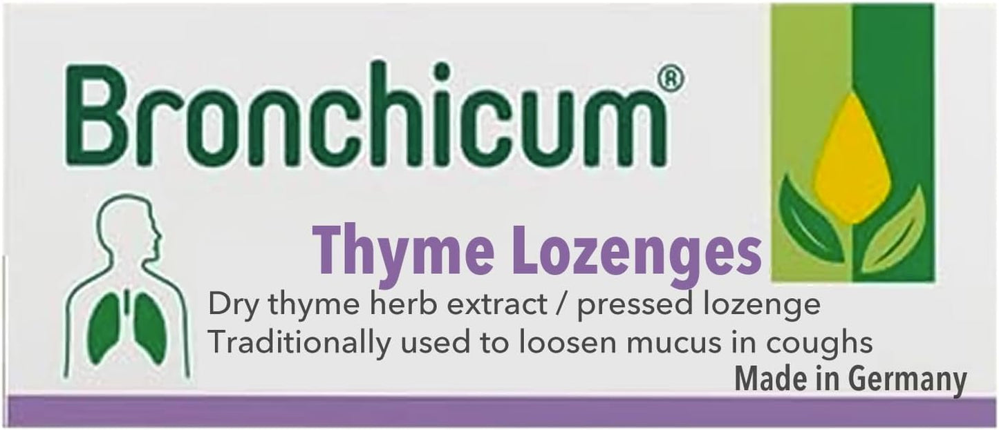 Generic Bronchicum Thymian Thyme Throat Lozenges Lozenge 20