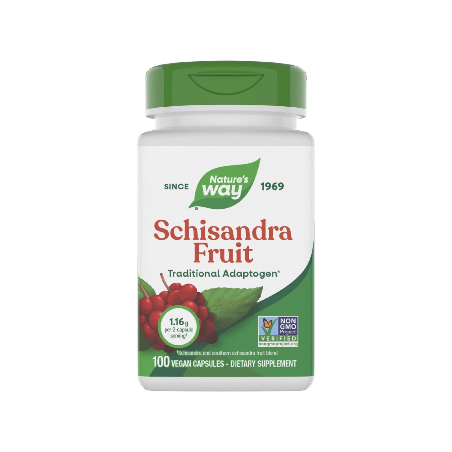 Nature's Way Schisandra Fruit 200 Capsules
