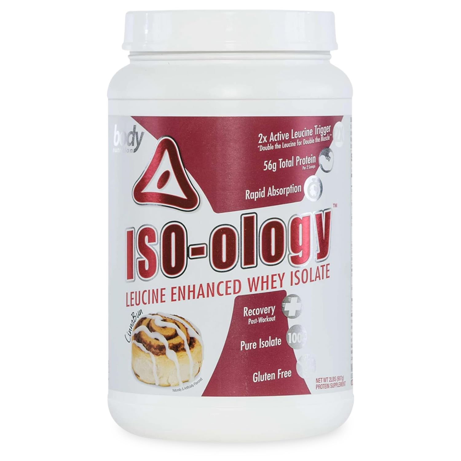 Body Nutrition ISO-Ology Leucine-Enhanced Whey Isolate Protein Powder 32 Servings