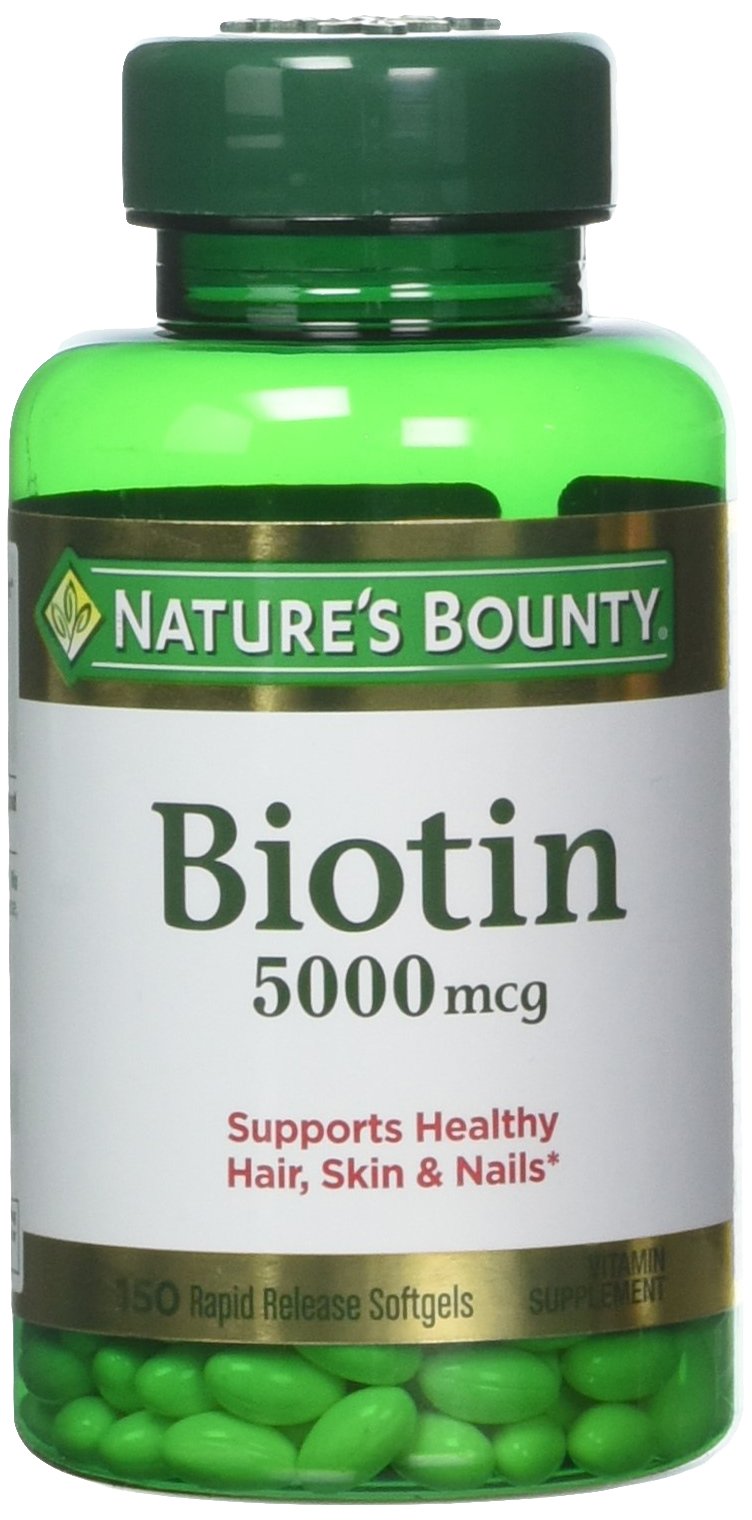Nature's Bounty Biotin 5000 mcg Tablet 120