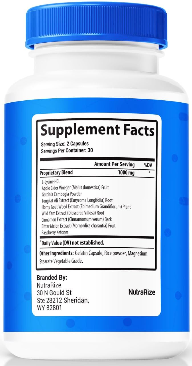 NutraRize Glycogen Fix Pro Capsules 300 Capsules