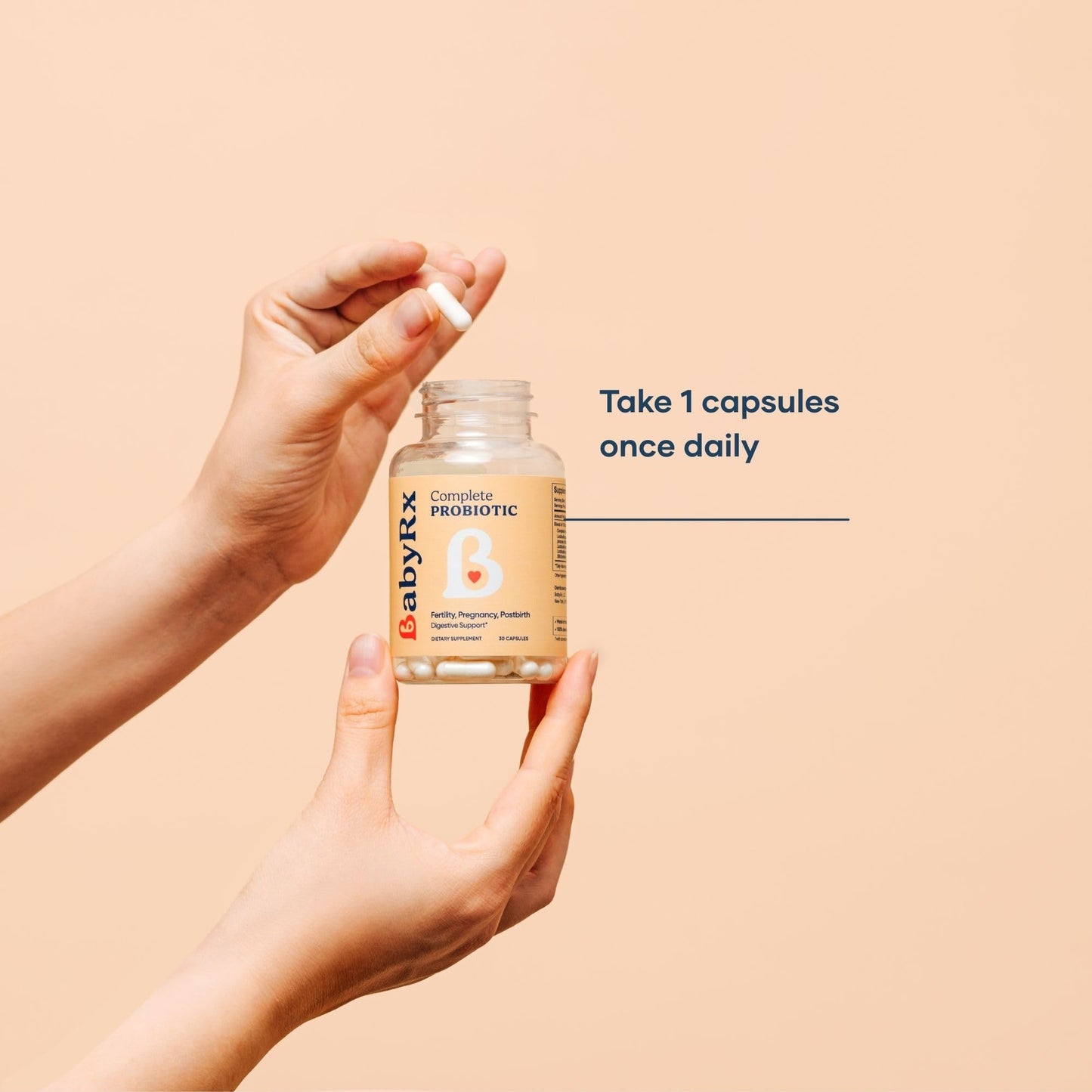 BabyRx Complete Probiotic Capsules 30 Count