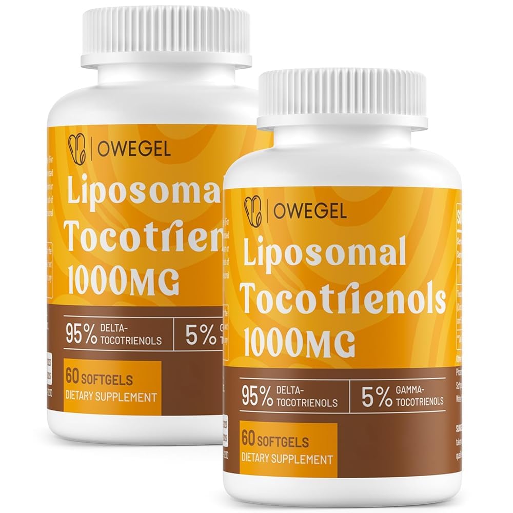 owegel Liposomal Tocotrienols 1000 mg Softgels 120