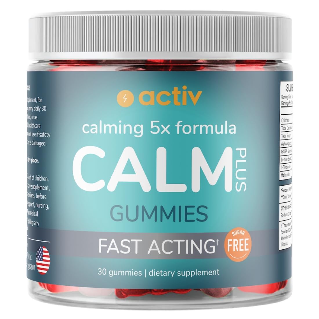 SIRIUS INTERNATIONAL Calm Gummies Gummy 30 Count