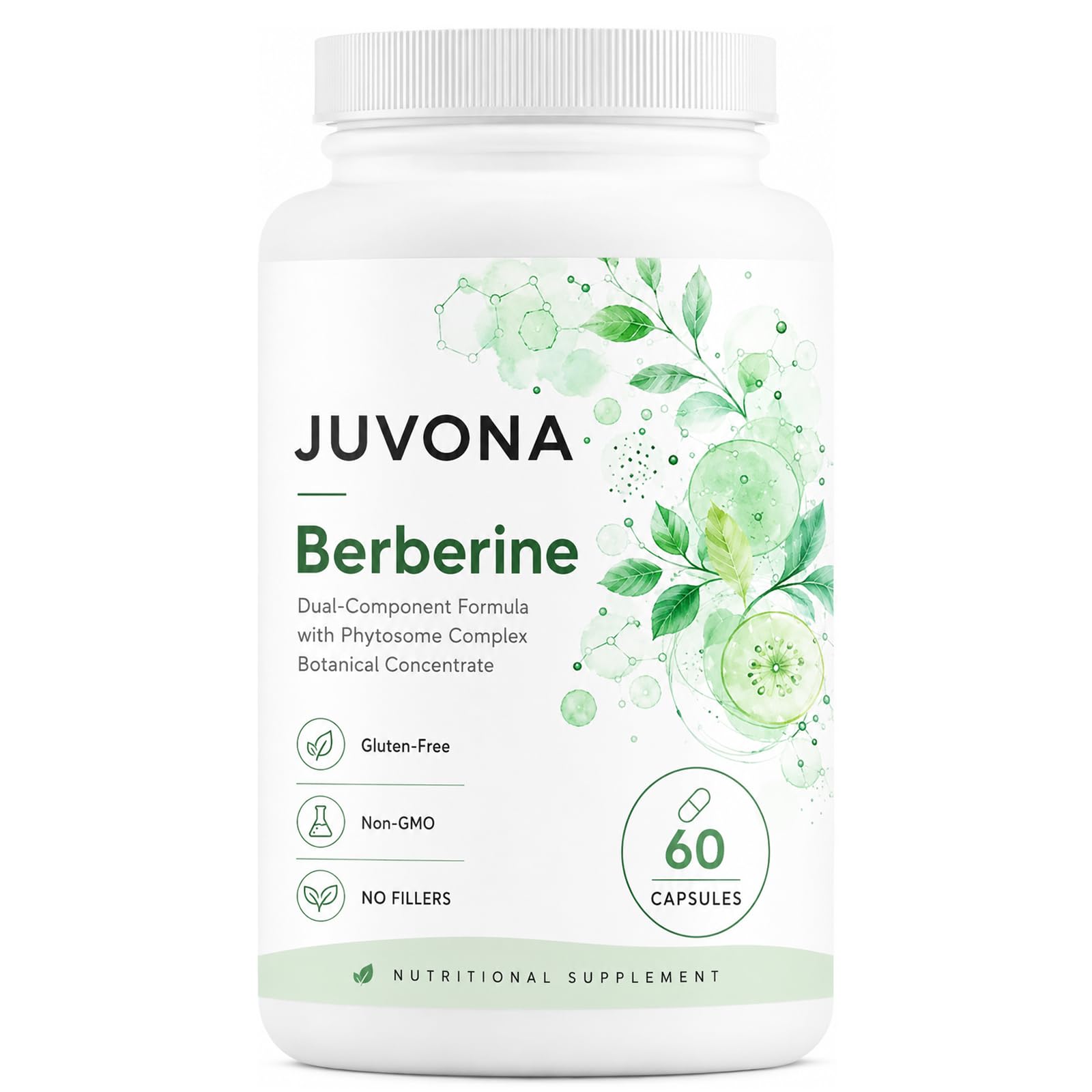 Pricyru Juvona Berberine Supplement Capsule 60 Count