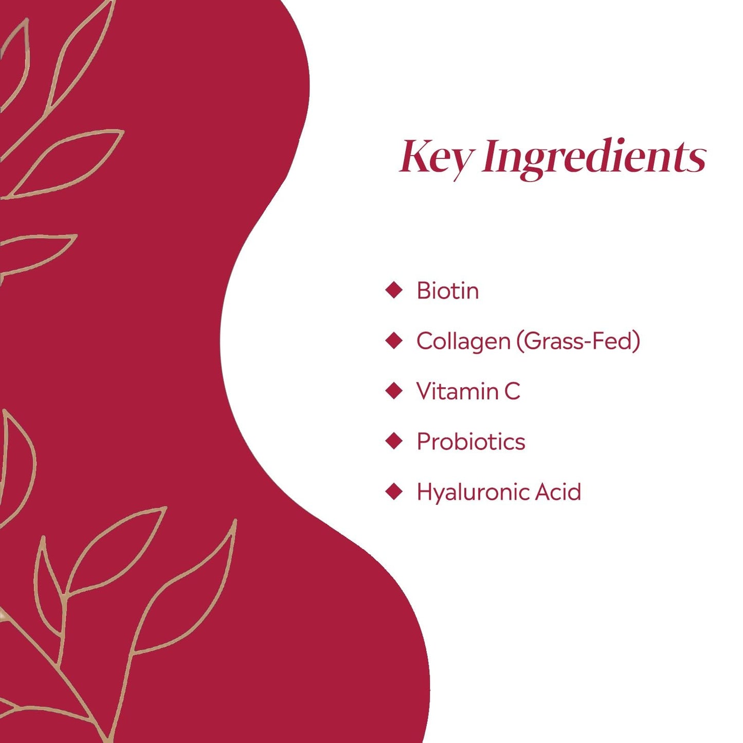 PURE Mie Collagen + Probiotics Pomegranate Powder 1.97 oz