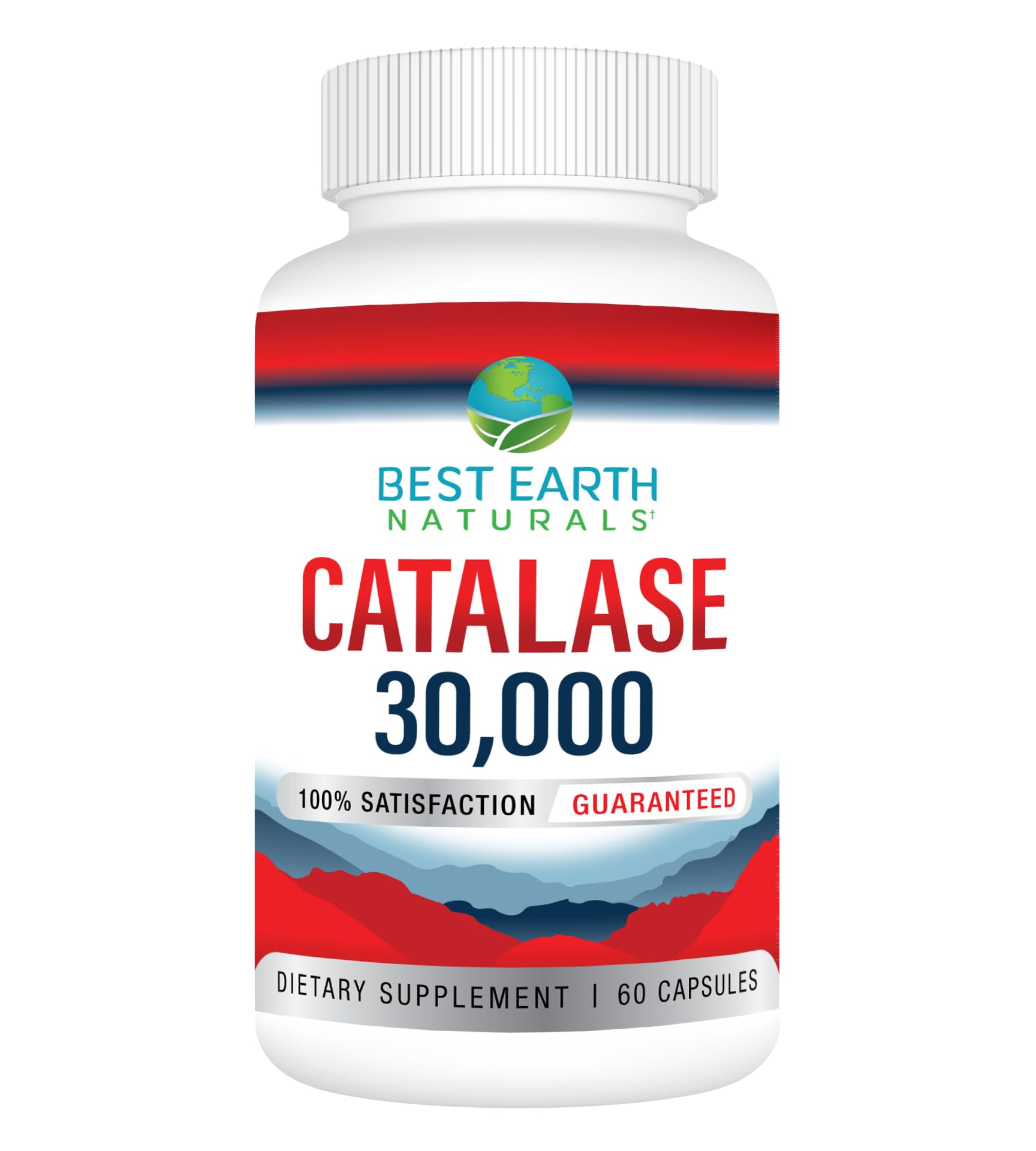 Best Earth Naturals Catalase 30,000 Supplement Capsules 60