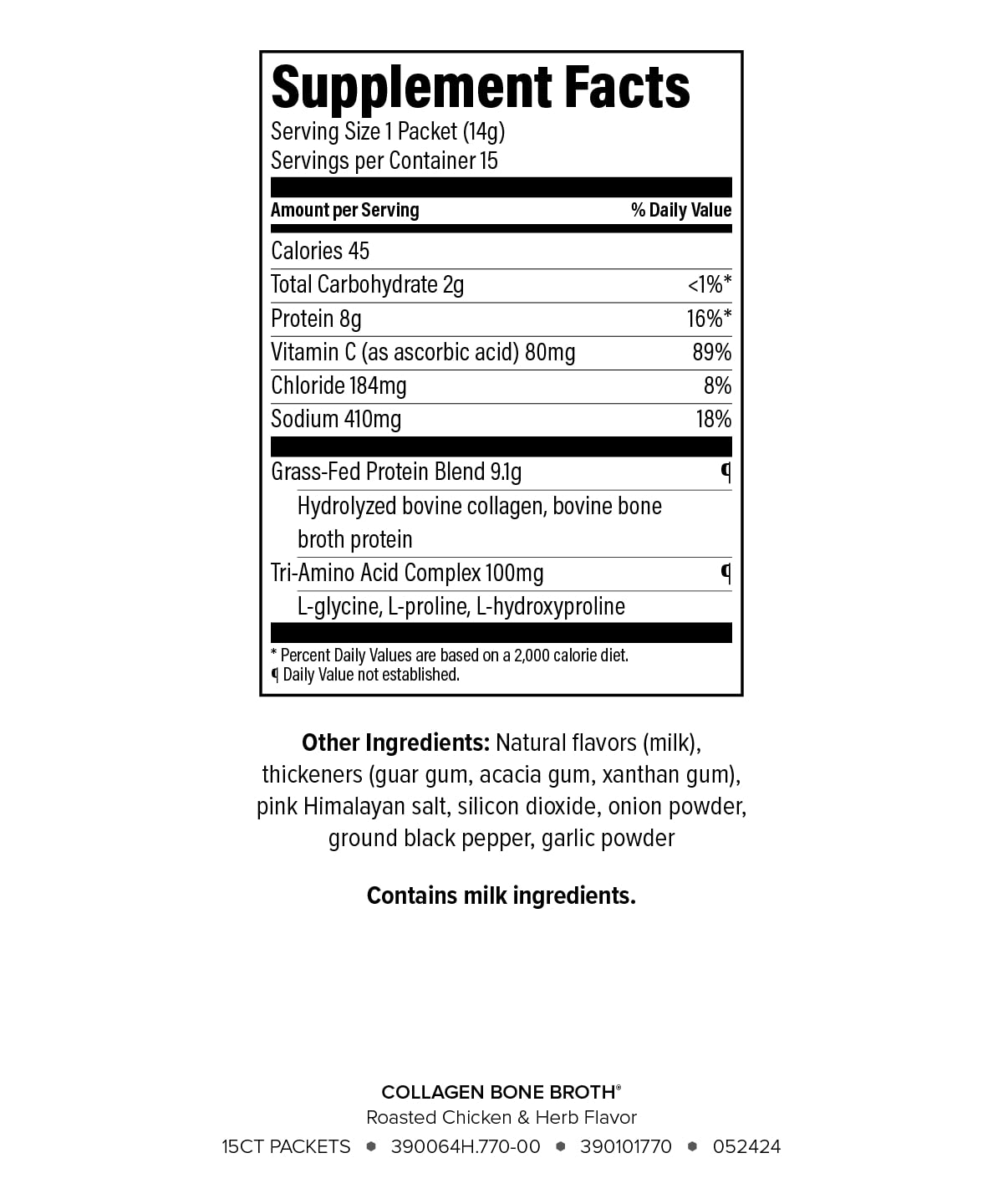 Isagenix Collagen Bone Broth Powder 7.3 oz