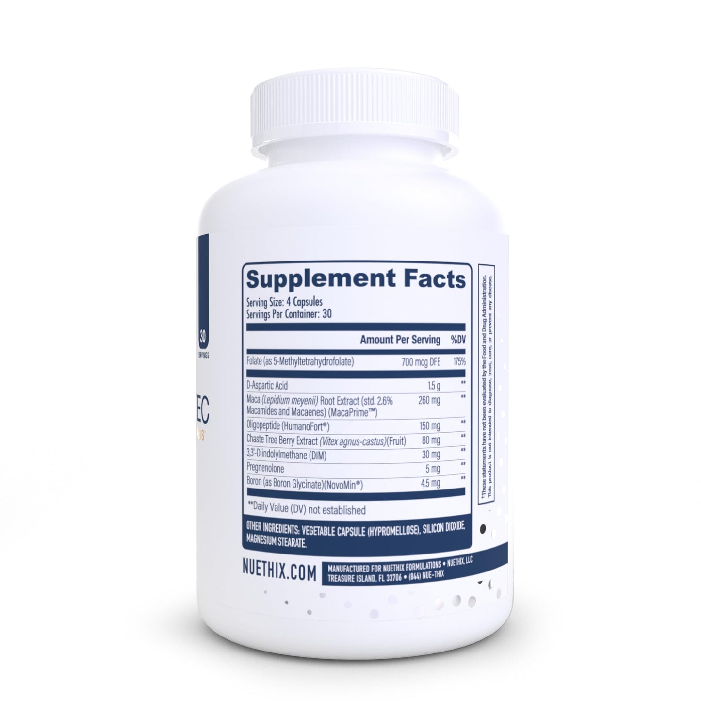 NuEthix Formulations Jumpstart EC Endocrine System Homeostasis Dietary Supplement 120 Capsules