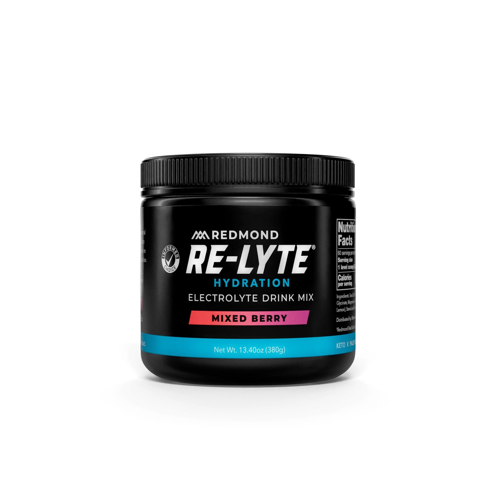 REDMOND Re-Lyte Hydration Electrolyte Powder 13.4 Ounce