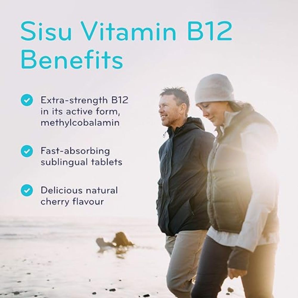 SISU B12 5000mcg Capsule, 60 Count