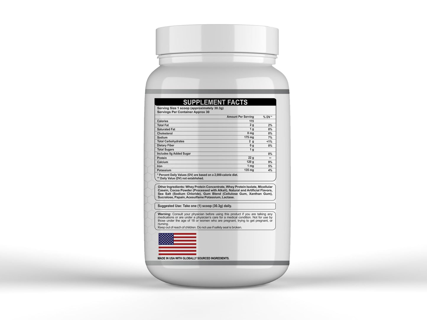 NutritionBizz Warfare Advanced Whey Protein Blend Powder 32 Servings