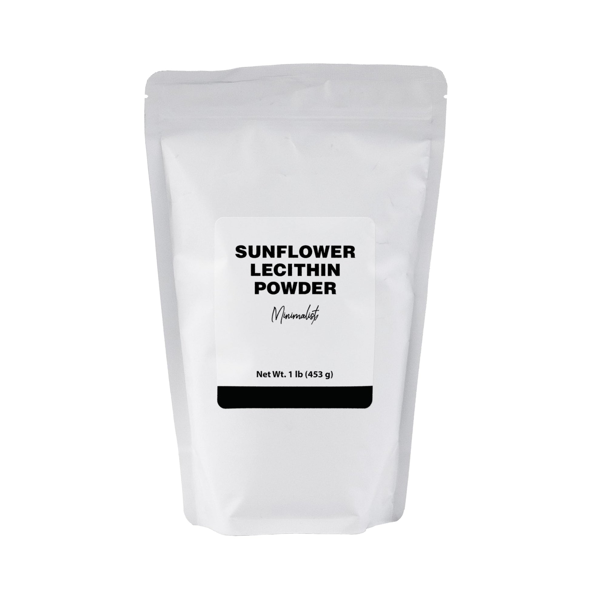 Minimalist Sunflower Lecithin Powder, 1 Pound