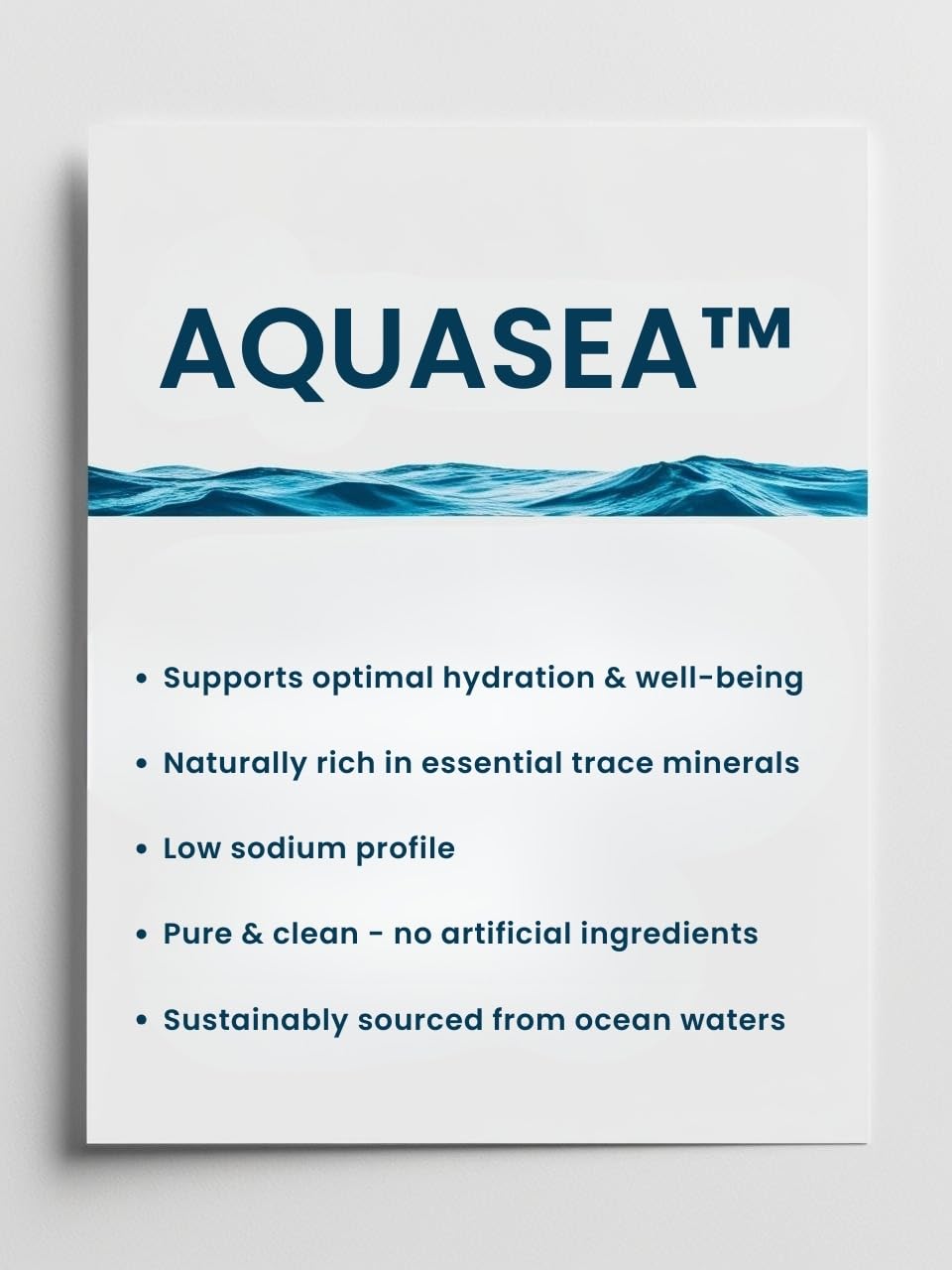 AquaVIVE Sugar Free Magnesium Electrolytes Powder - Lemon Delight, Stevia Sweetened, Powered by Sea Minerals, Real Organic Lemon Juice - Low Sodium Electrolyte Powder Packets 1.08 Ounce