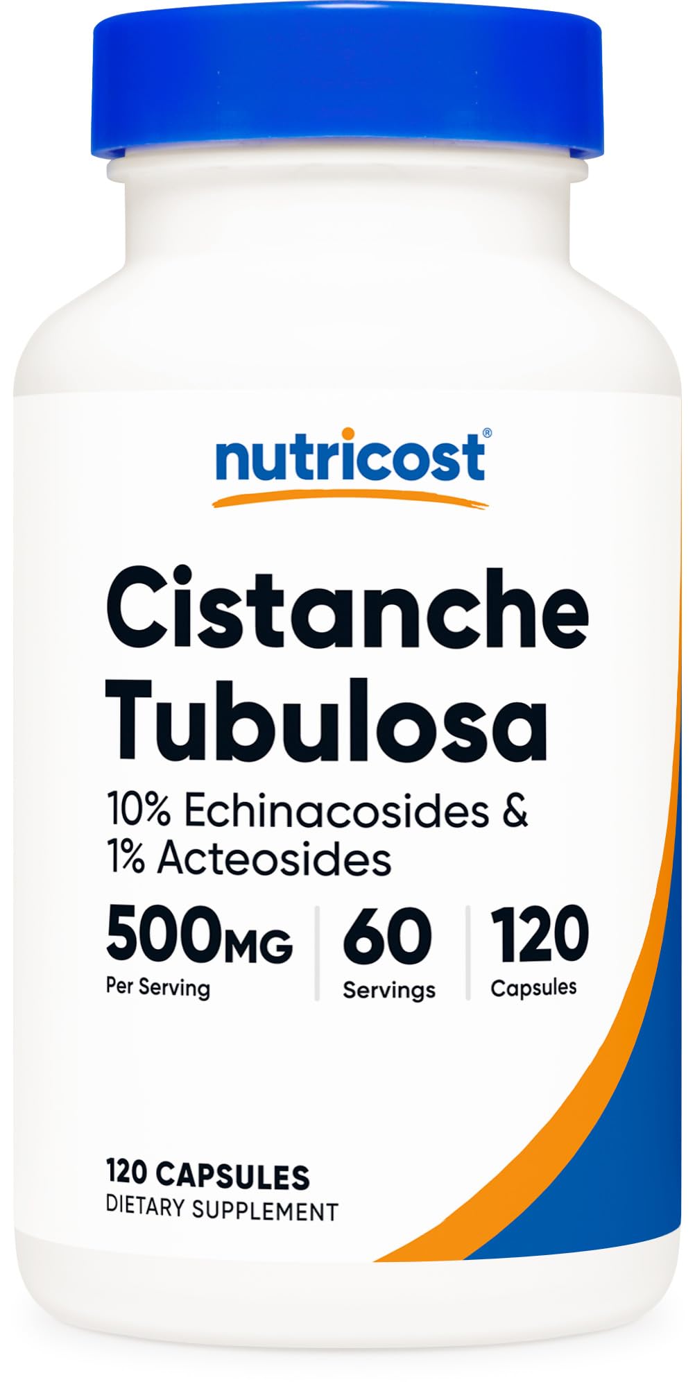 Nutricost Cistanche Tubulosa 500mg Capsule, 120 Capsules