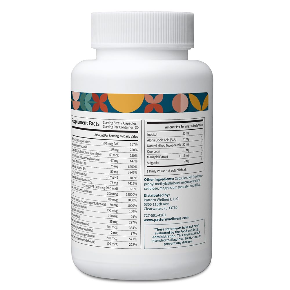 Pattern Wellness Multivitamin for Men & Women Tablets 180