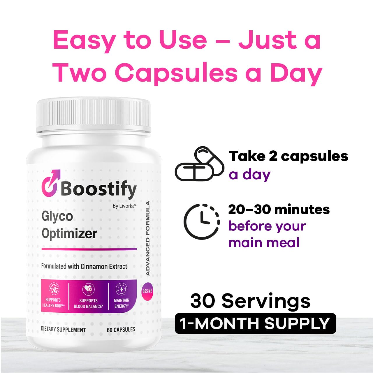LIVORKA Boostify 60 Capsules