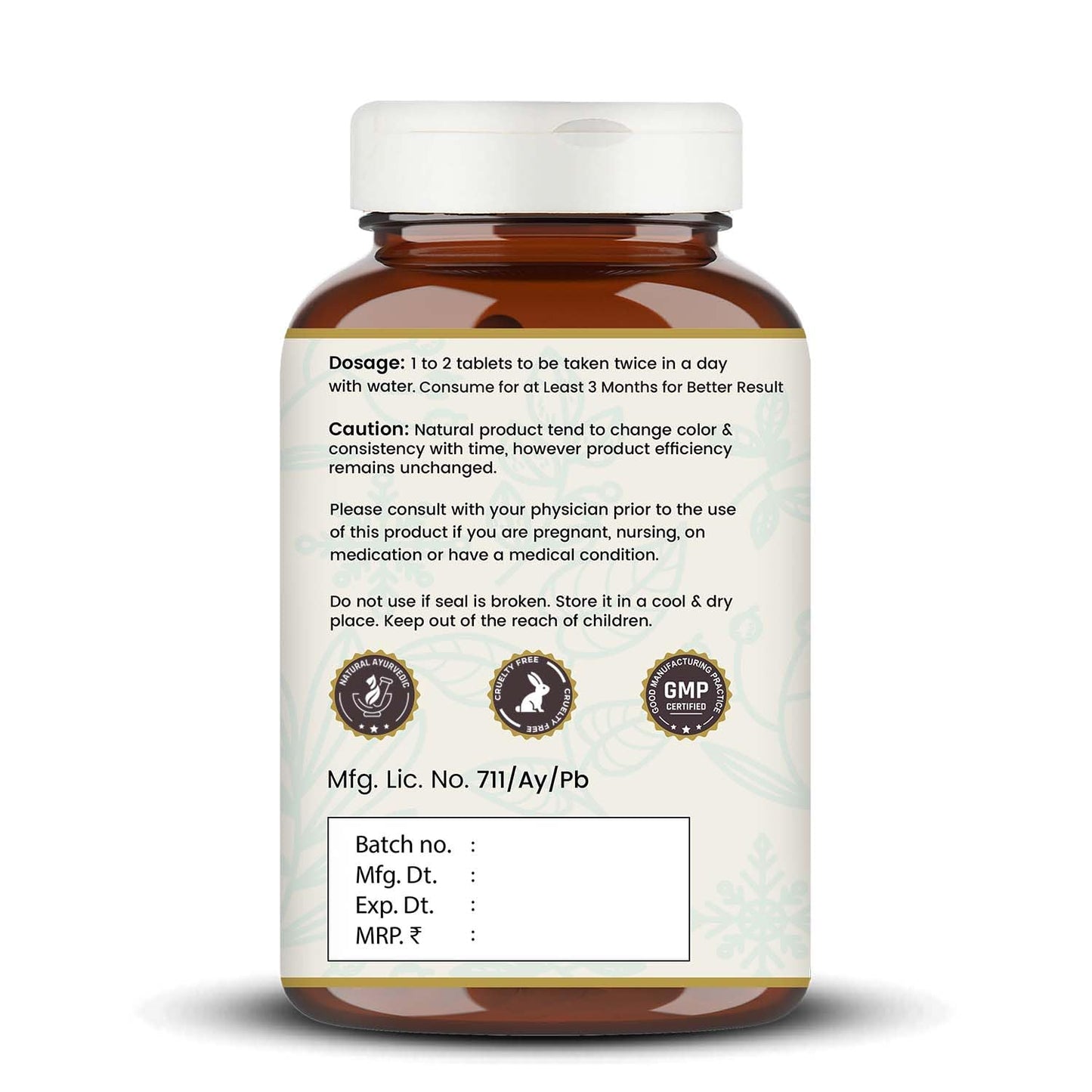 VEDIKROOTS Lavangadi Vati Capsules, 1 Pack