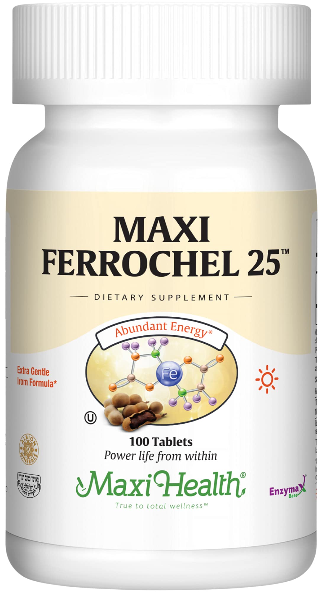 Maxi Health Iron Supplement Tablets 100