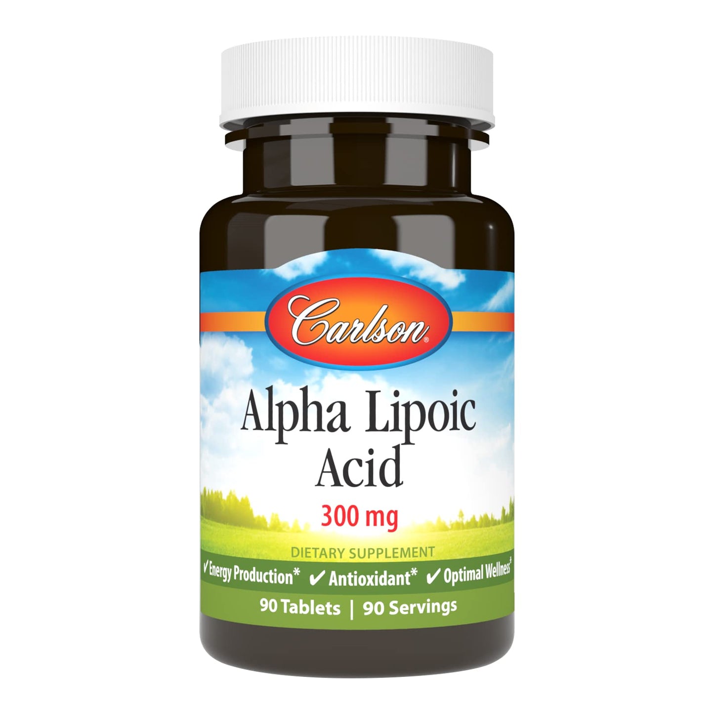 Carlson Alpha Lipoic Acid 300 mg Tablet, 90 Tablets