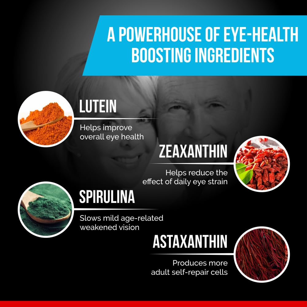 VisiActive Vision Support Supplement 180 Capsules