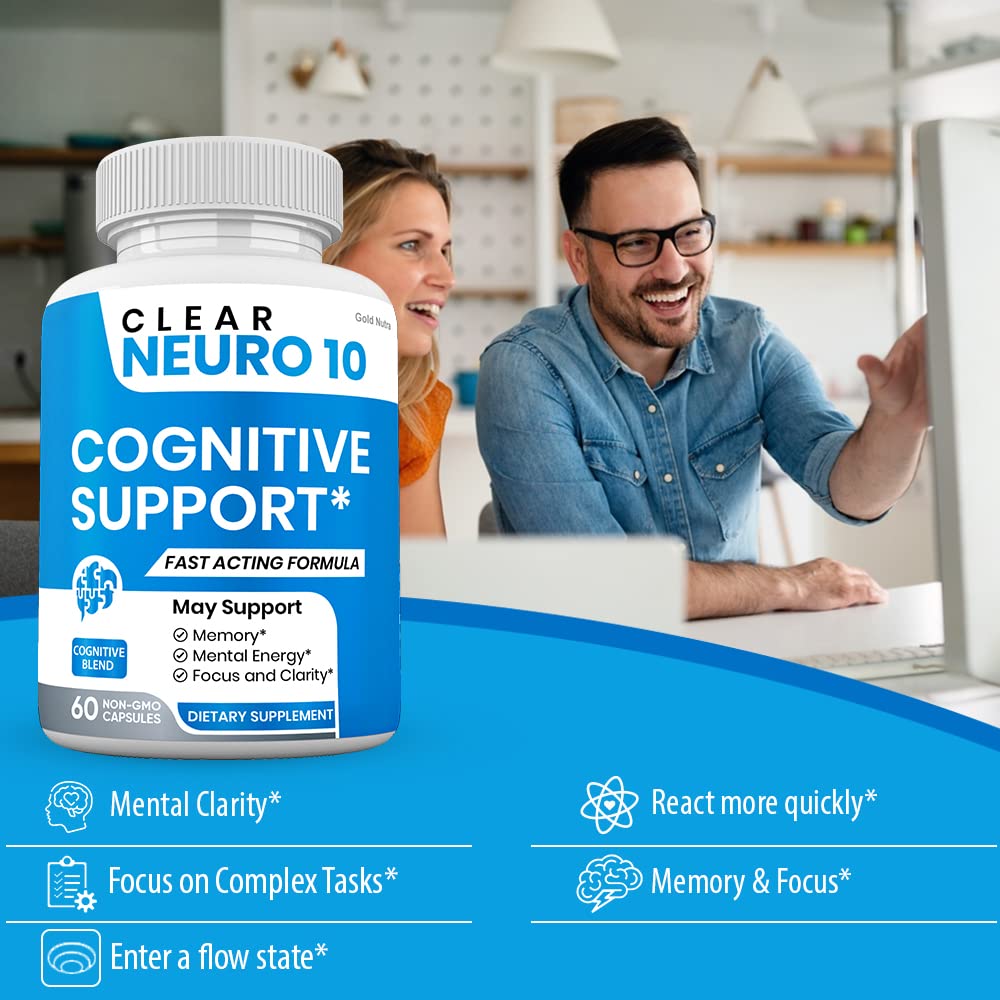 Gold Nutra Clear Neuro 10 Capsules 3-Pack