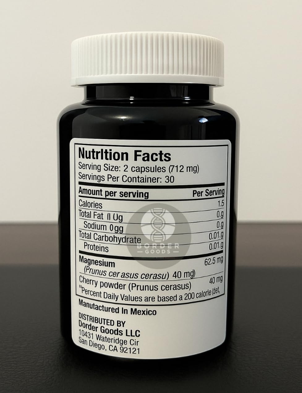 Generic Vitaminik CMG-400 + Antioxidants Magnesium Citrate with Cherry Powder Capsule, 60 Capsules