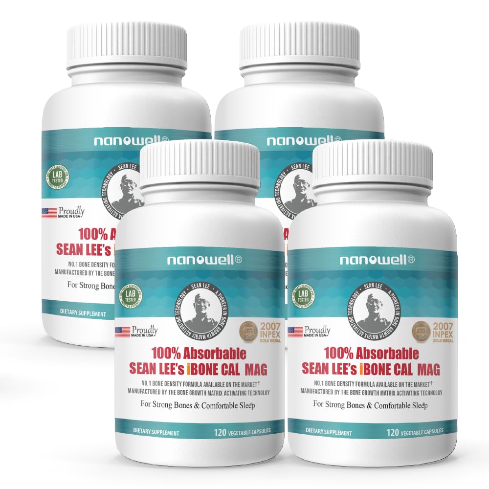 NANOWELL Sean Lee's iBone Cal Mag Capsules 480 Count