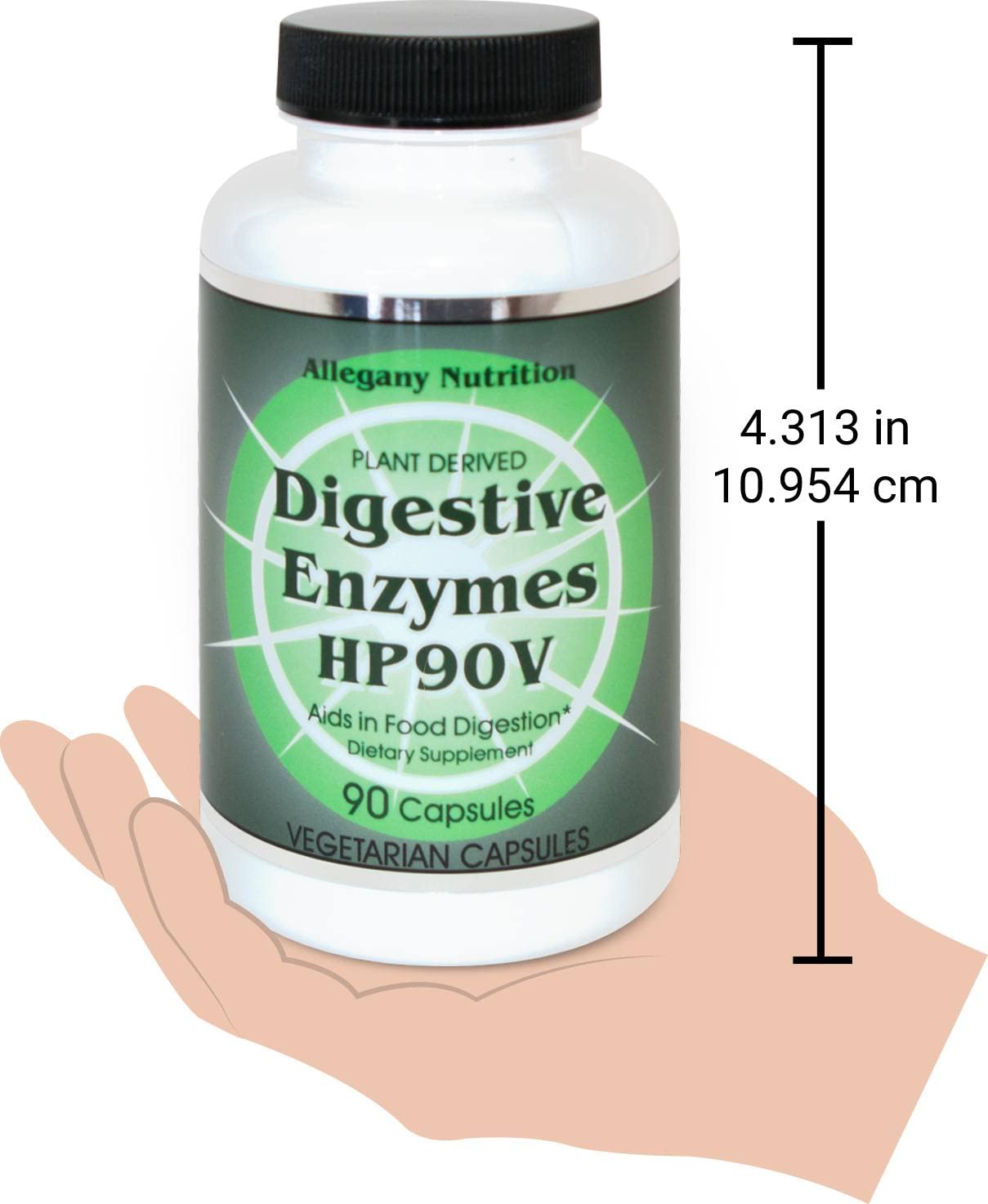 Allegany Nutrition HP90V Capsules 90 Count