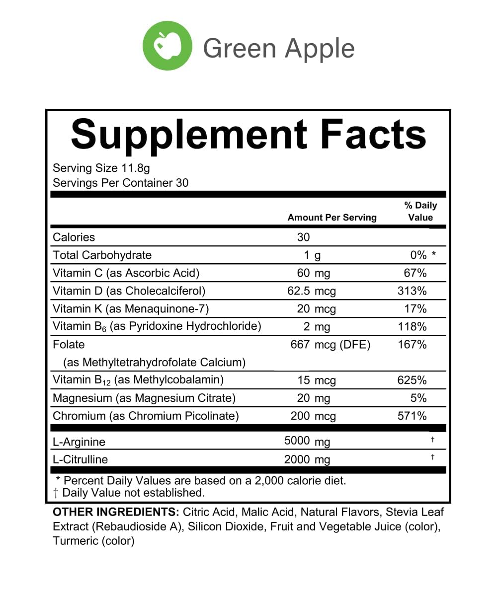Fenix Nutrition L-Arginine Complete Powder 11.6 Ounce