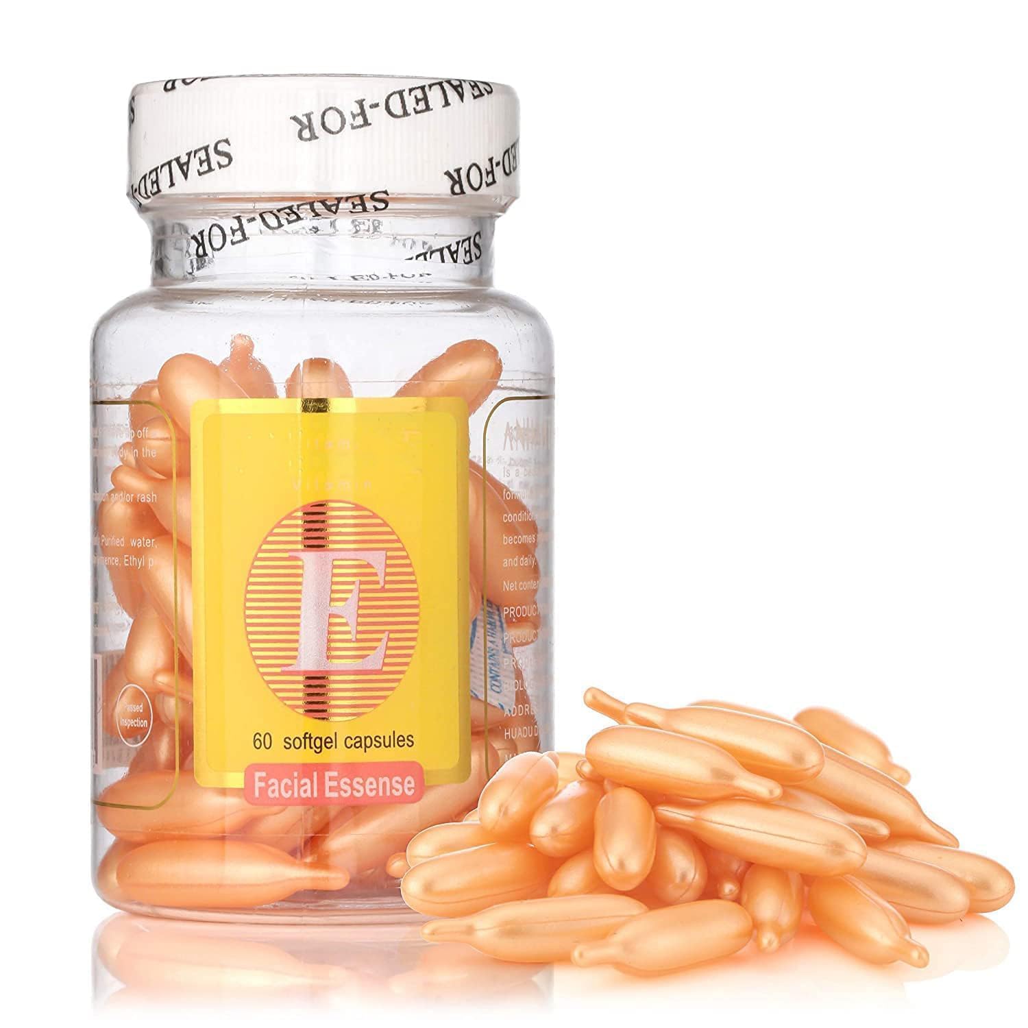 Generic Vitamin E Oil Softgel Capsules, 60 Capsules