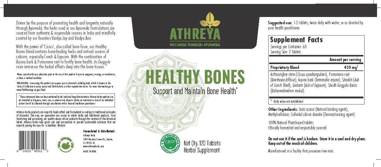 Athreya Healthy Bones Capsules 120 Count