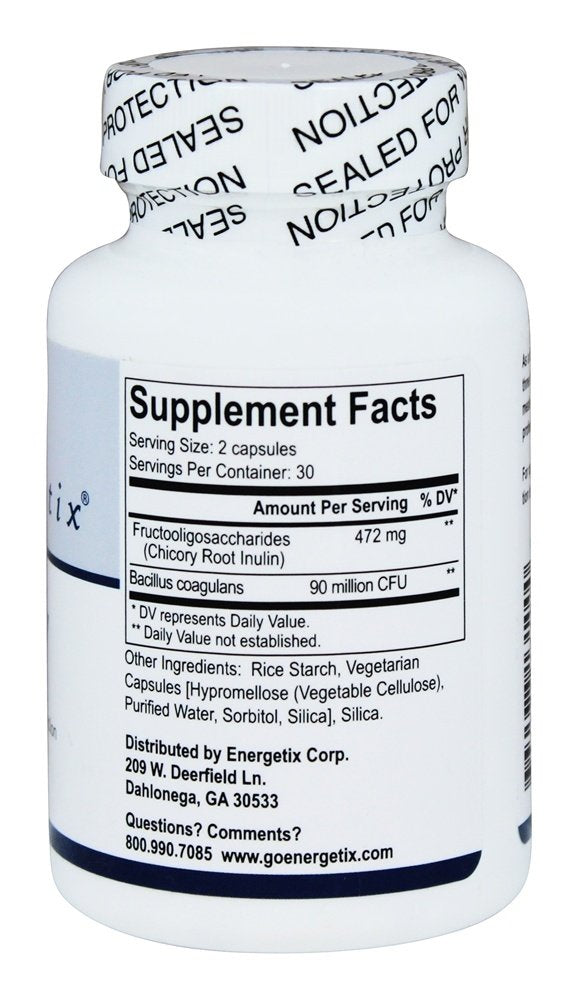 Energetix Flora Synergy 60 Capsules