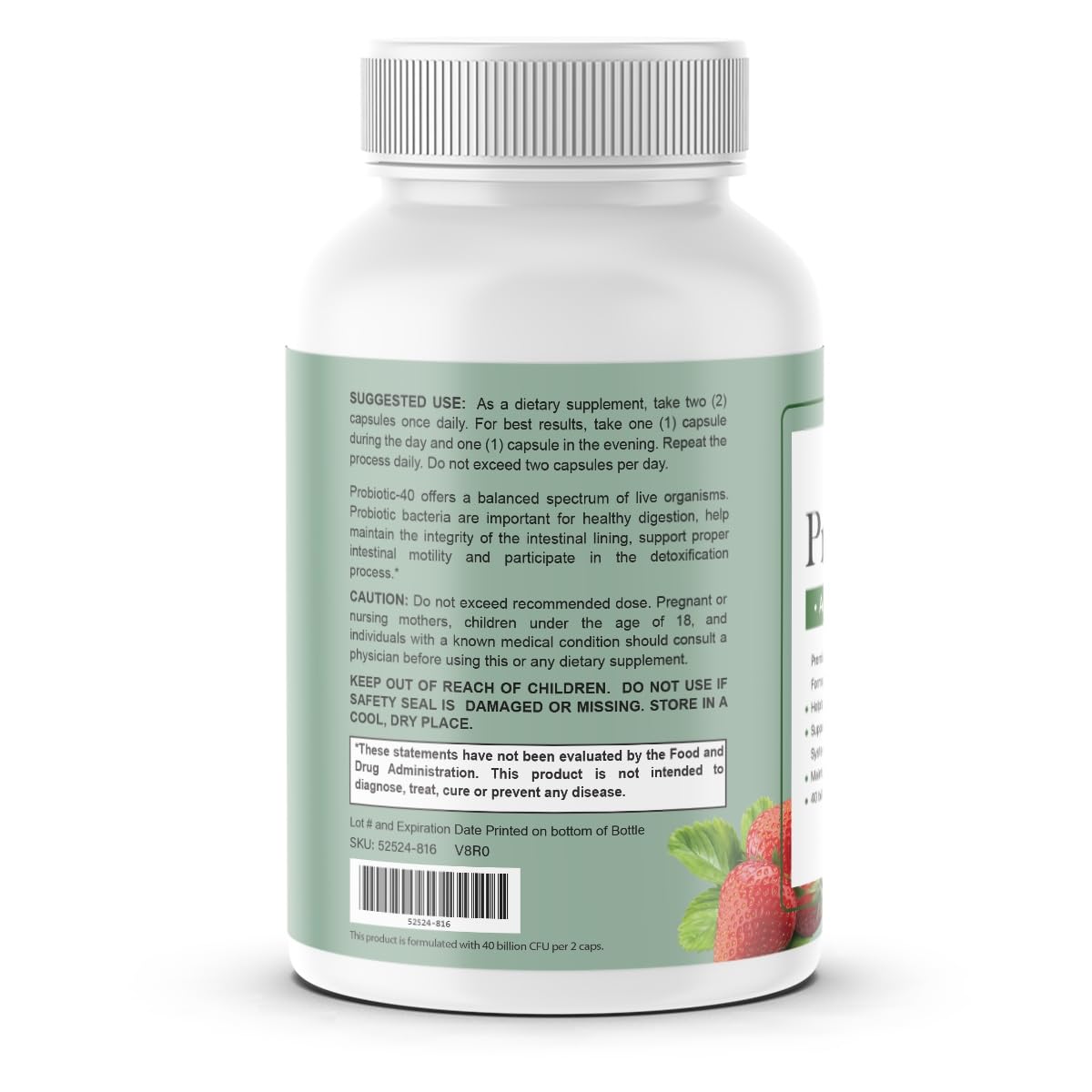 Fitness InspireWays ProDentim Advanced Oral Health Probiotics Capsules 60 Count