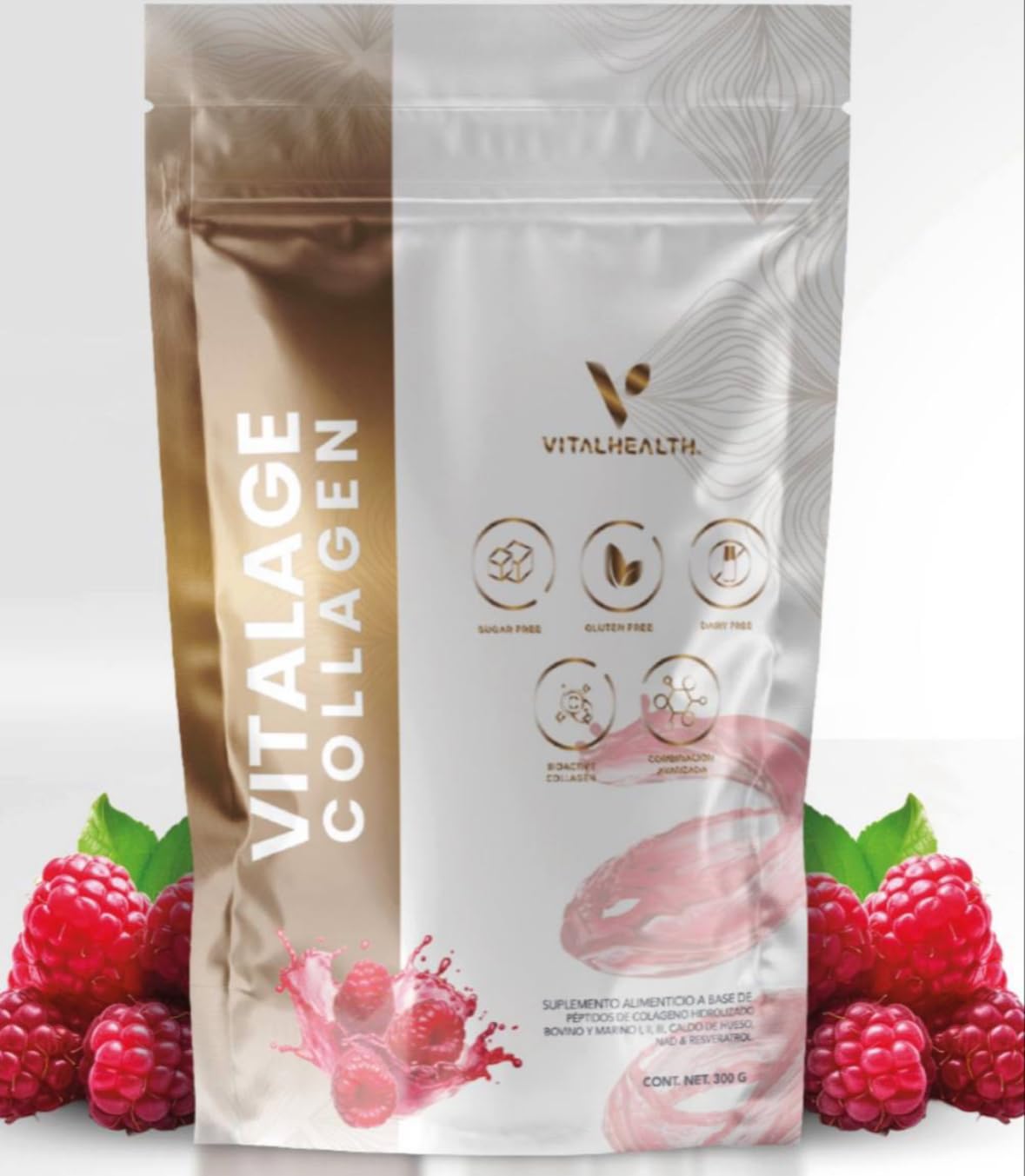 Generic Collagen Supplement with Resveratrol Powder 1