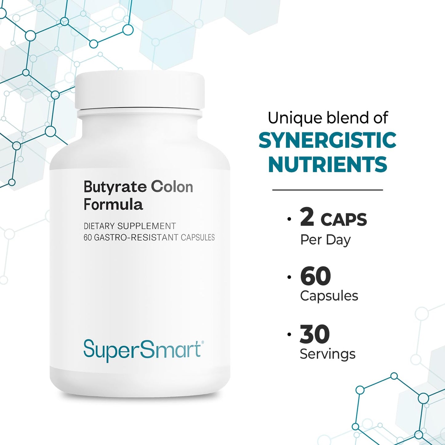 Supersmart Butyrate Colon Formula Capsule 60 Capsules