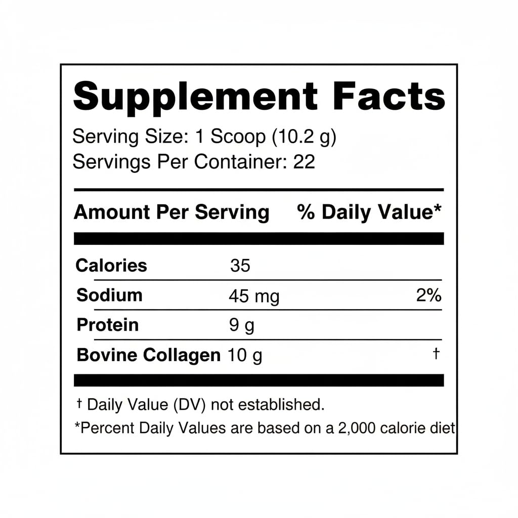 Sm Fit Pro Collagen Peptides Powder 7.9 Ounce