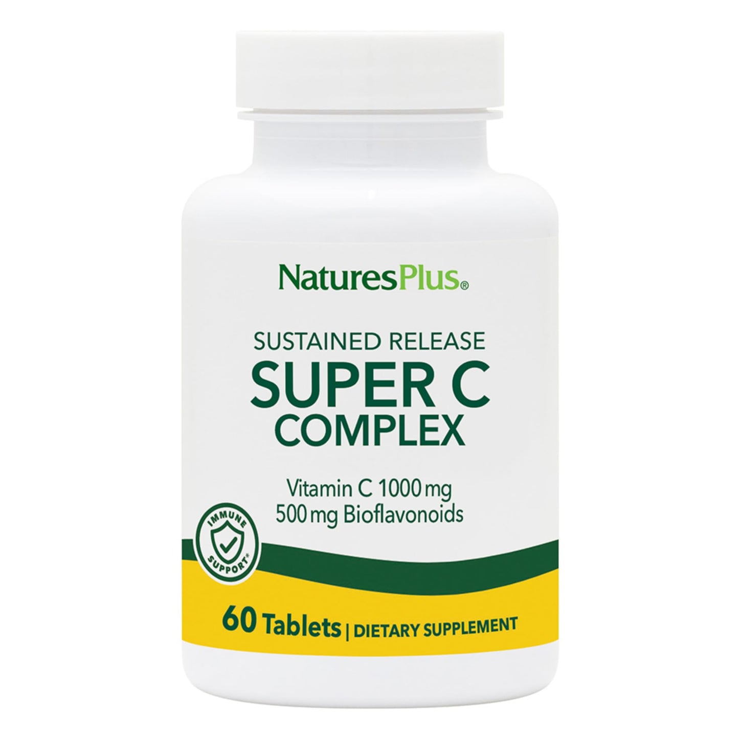 NaturesPlus Super C Complex Sustained Release 60 Tablets