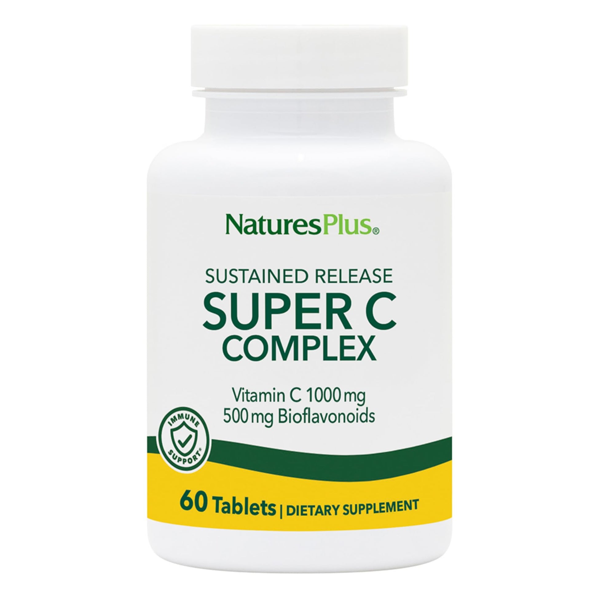 NaturesPlus Super C Complex Sustained Release 60 Tablets