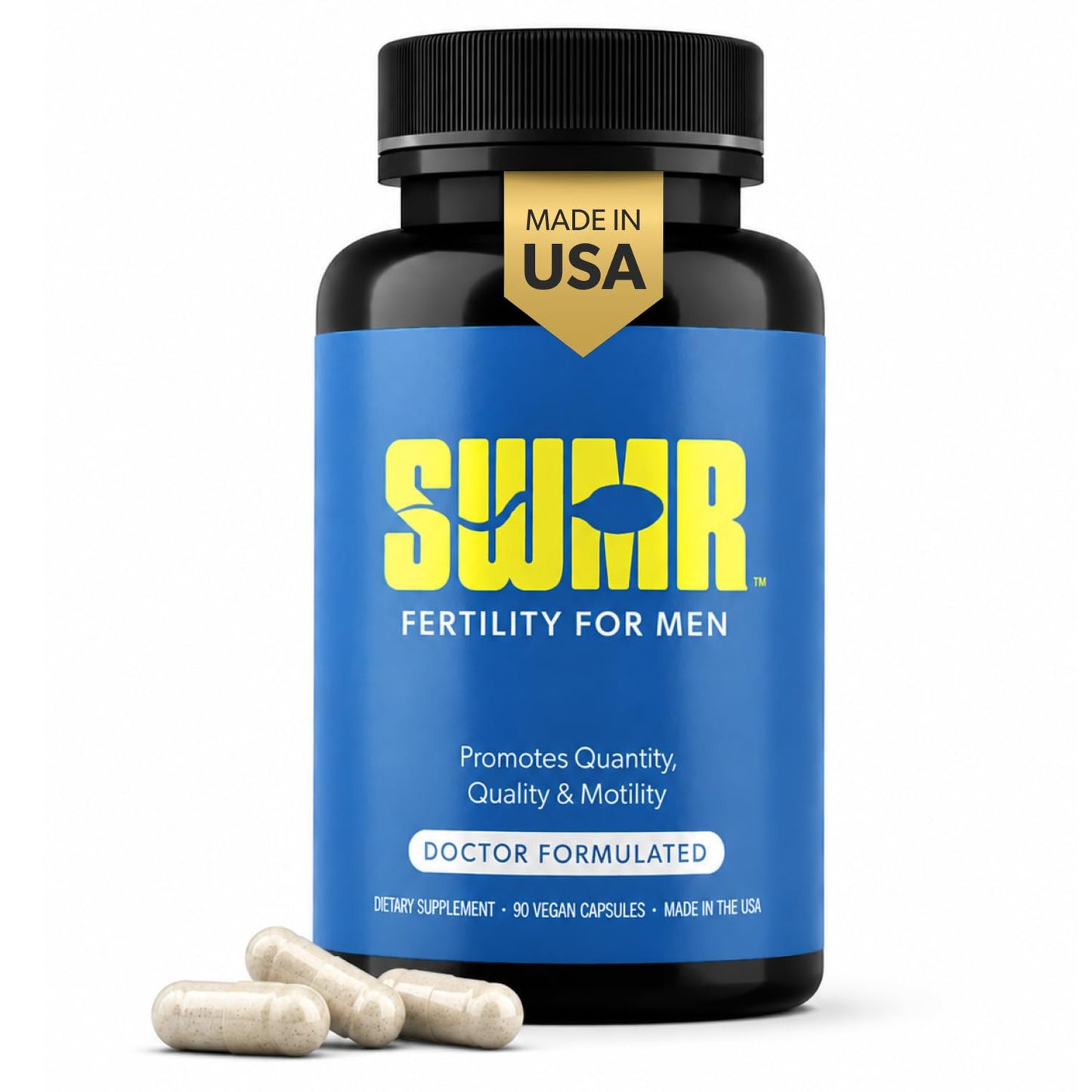 SWMR Male Fertility Supplement Capsule, 90 Count