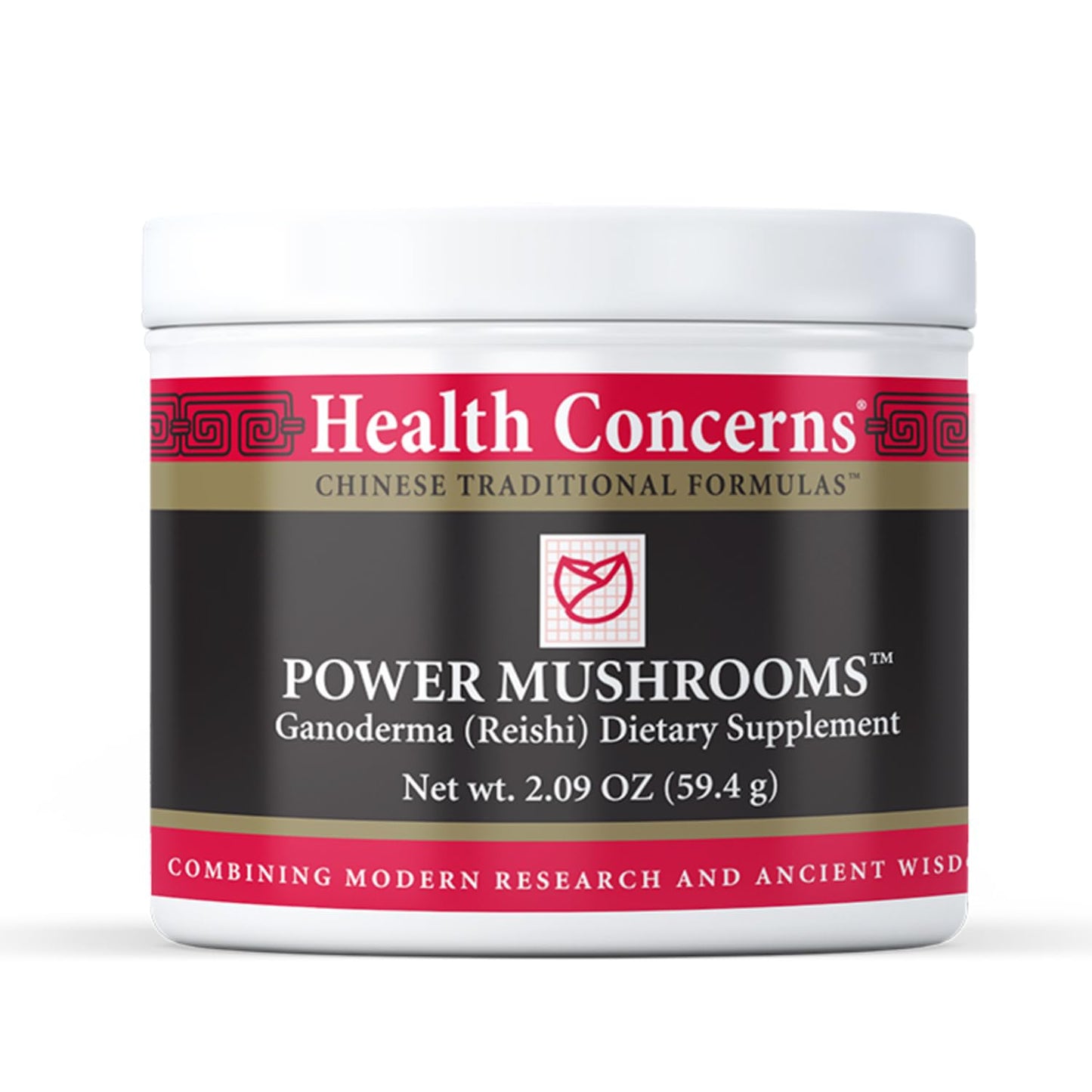 Health Concerns Power Mushrooms Immune Support Powder, 2.9 Oz